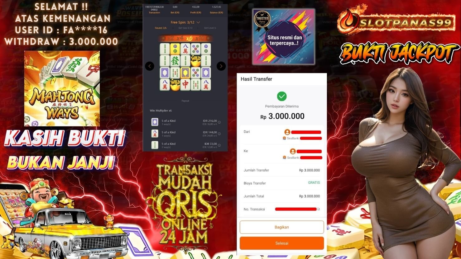 SLOTPANAS99 JACKPOT SLOT MAHJONG WAYS